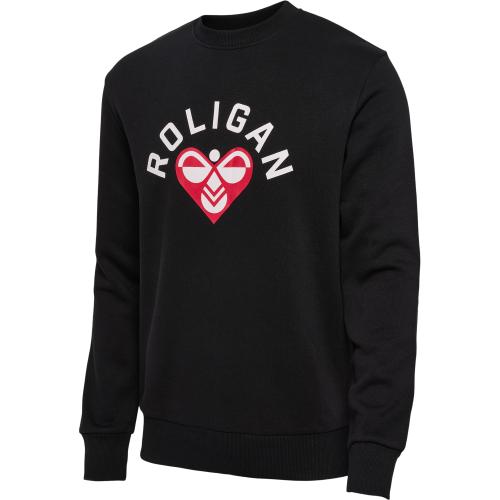 Hummel Hmlroligan Sweatshirt - black (Grösse: XL) von Hummel