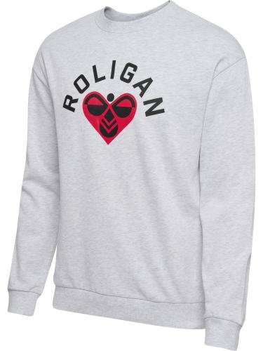 Hummel Hmlroligan Sweatshirt - light grey melange (Grösse: L) von Hummel