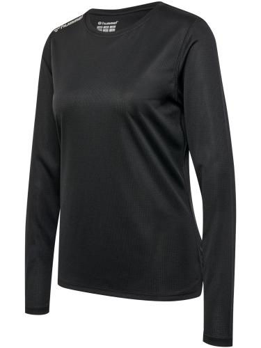 Hummel Hmlrun Jersey L/S Woman - black (Grösse: M) von Hummel