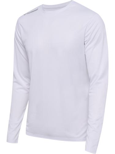 Hummel Hmlrun Jersey L/S - white (Grösse: 2XL) von Hummel