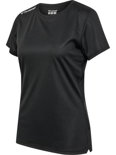 Hummel Hmlrun Jersey S/S Woman - black (Grösse: M) von Hummel