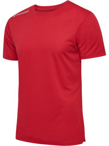 Hummel Hmlrun Jersey S/S - tango red (Grösse: 3XL) von Hummel