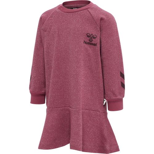 Hummel Hmlsally Dress L/S - earth red (Grösse: 80) von Hummel