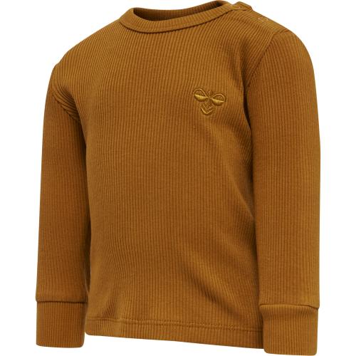 Hummel Hmlsami T-Shirt L/S - glazed ginger (Grösse: 56) von Hummel