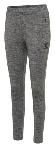 Hummel Hmlselby Tapered Pants - dark grey melange (Grösse: XS) von Hummel