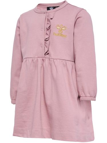 Hummel Hmlselina Dress L/S - deauville mauve (Grösse: 92) von Hummel