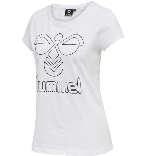 Hummel Hmlsenga T-Shirt S/S - white (Grösse: S) von Hummel