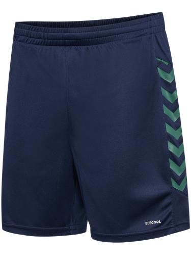 Hummel Hmlstaltic Poly Shorts - marine/duck green (Grösse: M) von Hummel