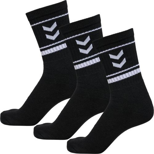 Hummel Hmlstripe Crew 3-Pack Socks - black (Grösse: 36-40) von Hummel