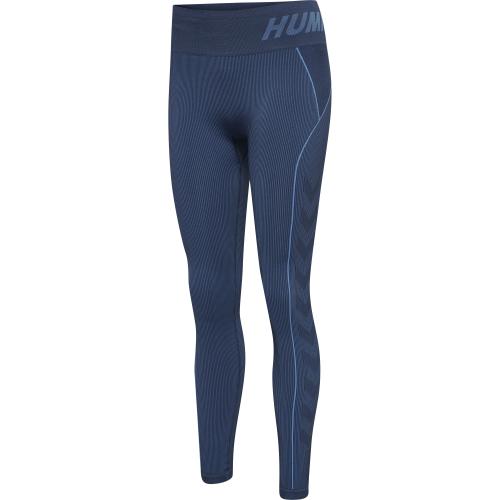 Hummel Hmlte Christel Seamless Mw Tights - marina/insignia blue melange (Grösse: S) von Hummel