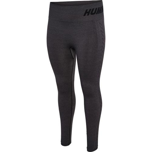 Hummel Hmlte Curve Seamless Mw Tights - black melange (Grösse: 3XL) von Hummel