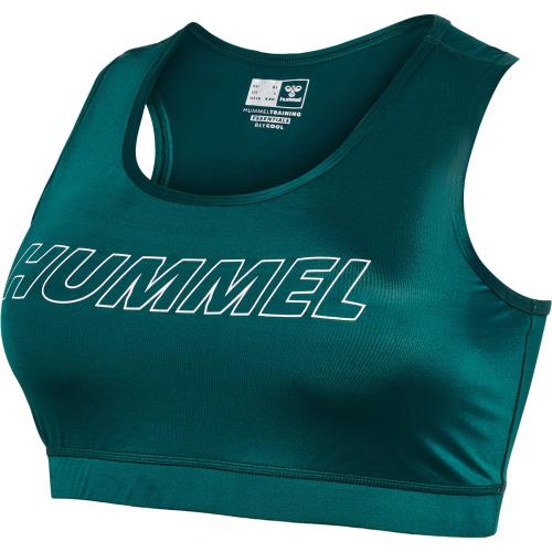 Hummel Hmlte Curvy Sports Bra Plus - deep teal (Grösse: 3XL) von Hummel