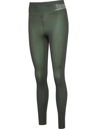 Hummel Hmlte Fundamental Mid Waist Tights - climbing ivy (Grösse: L) von Hummel