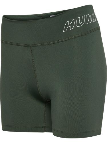 Hummel Hmlte Fundamental Mw Tight Shorts - climbing ivy (Grösse: L) von Hummel