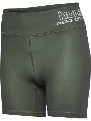 Hummel Hmlte Fundamental Mw Tight Shorts - climbing ivy (Grösse: M) von Hummel