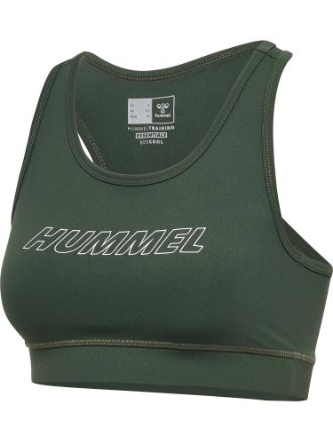 Hummel Hmlte Fundamental Sports Bra - climbing ivy (Grösse: L) von Hummel