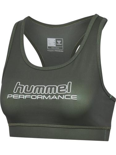 Hummel Hmlte Fundamental Sports Bra - climbing ivy (Grösse: L) von Hummel