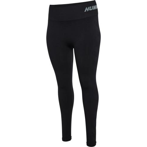 Hummel Hmlte Pace Seamless Hw Tights Plus - black (Grösse: 2XL) von Hummel