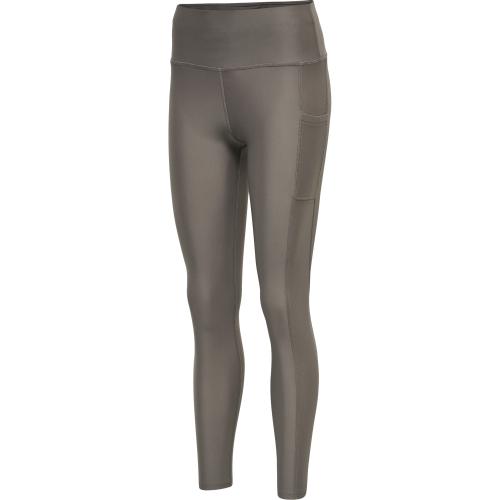 Hummel Hmlte Tola High Waist Tights - driftwood (Grösse: L) von Hummel