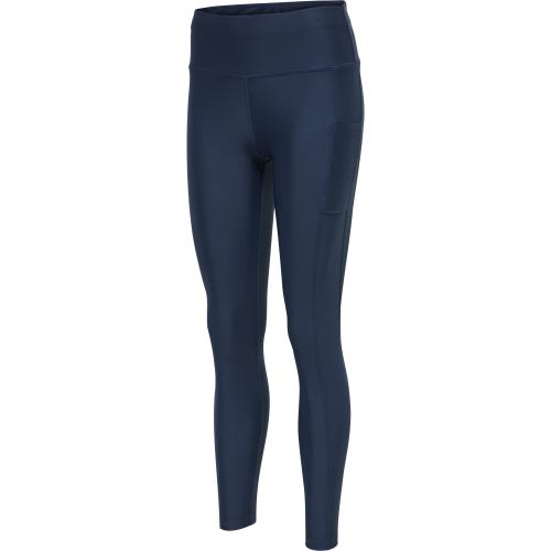 Hummel Hmlte Tola High Waist Tights - insignia blue (Grösse: S) von Hummel