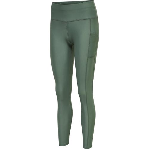 Hummel Hmlte Tola High Waist Tights - laurel wreath (Grösse: L) von Hummel