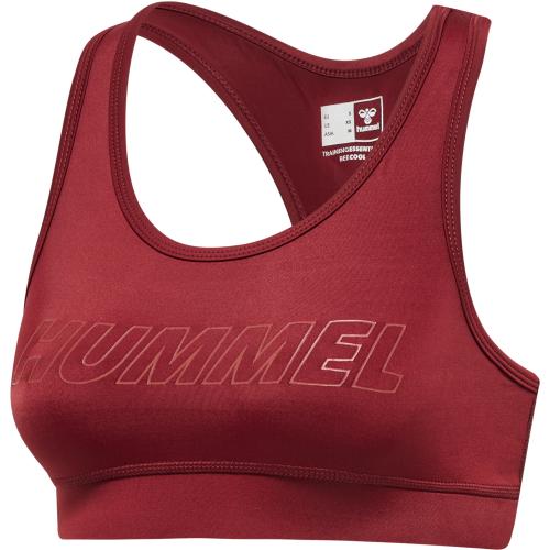 Hummel Hmlte Tola Sports Bra - cabernet (Grösse: M) von Hummel