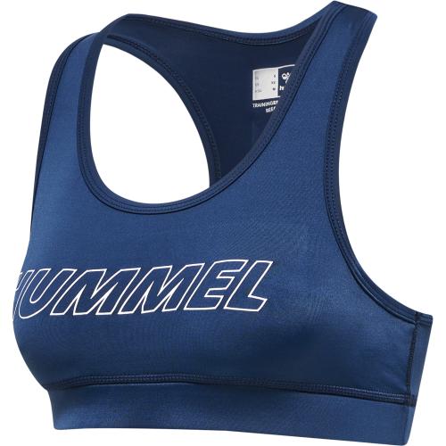 Hummel Hmlte Tola Sports Bra - insignia blue (Grösse: L) von Hummel