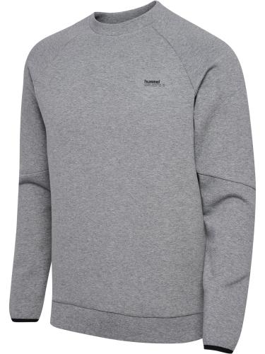 Hummel Hmltech Fleece Regular Crew - grey melange (Grösse: M) von Hummel