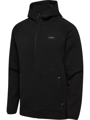 Hummel Hmltech Fleece Regular Zip Hoodie - black (Grösse: 2XL) von Hummel