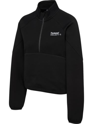 Hummel Hmltech Fleece Women Boxy Half Zip - black (Grösse: L) von Hummel