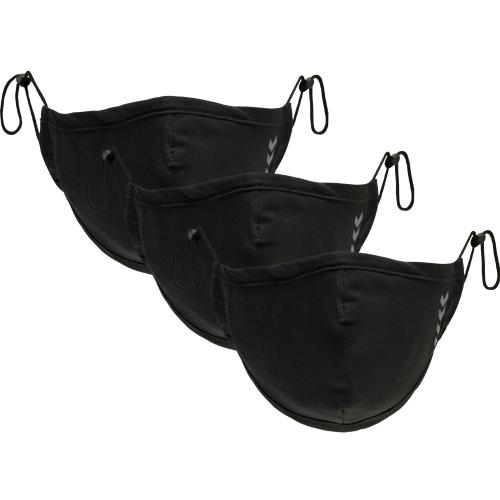 Hummel Hmltextile Barrier Mask 3-Pack - black (Grösse: M-L) von Hummel