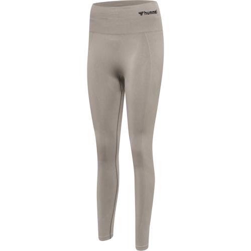 Hummel Hmltif Seamless High Waist Tights - driftwood (Grösse: L) von Hummel