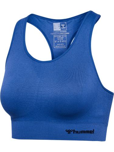 Hummel Hmltif Seamless Sports Top - olympian blue (Grösse: L) von Hummel