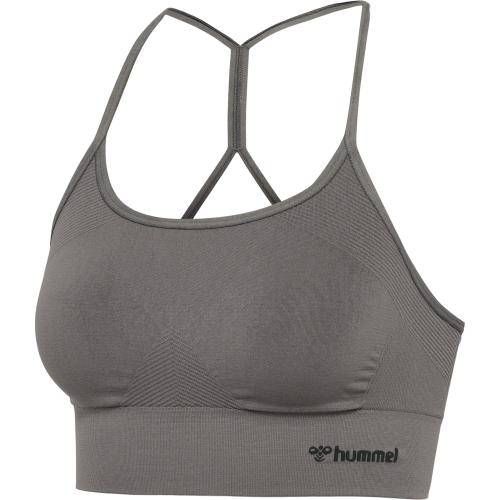 Hummel Hmltiffy Seamless Sports Top - charcoal grey (Grösse: XS) von Hummel