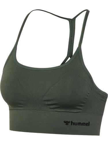 Hummel Hmltiffy Seamless Sports Top - climbing ivy (Grösse: M) von Hummel