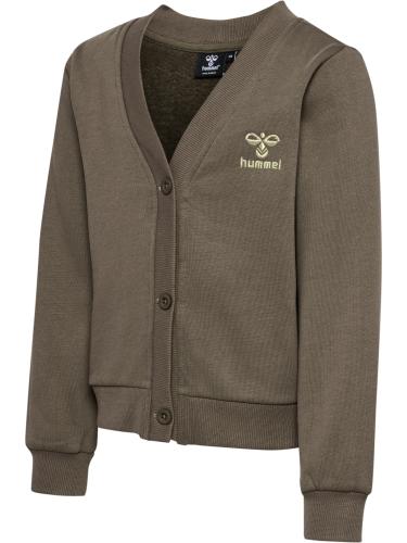 Hummel Hmltone Sweat Cardigan - major brown (Grösse: 104) von Hummel