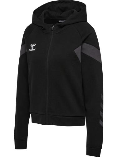 Hummel Hmltravel Zip Hoodie Woman - black (Grösse: XS) von Hummel