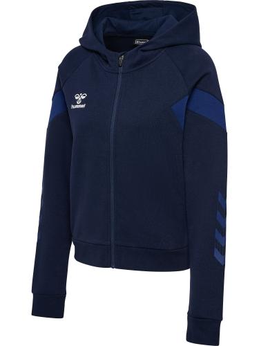 Hummel Hmltravel Zip Hoodie Woman - marine (Grösse: L) von Hummel