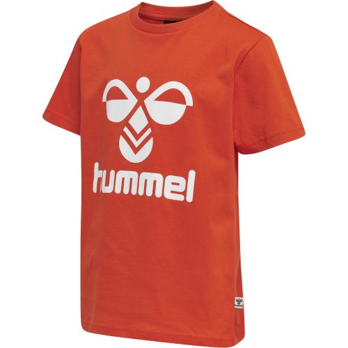 Hummel Hmltres T-Shirt S/S - cherry tomato (Grösse: 104) von Hummel