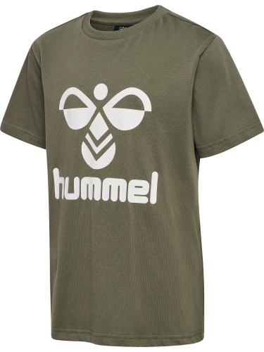 Hummel Hmltres T-Shirt S/S - dusty olive (Grösse: 110) von Hummel