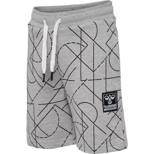 Hummel Hmltrevor Shorts - grey melange (Grösse: 116) von Hummel