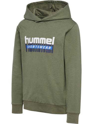 Hummel Hmltukas Hoodie - dusty olive (Grösse: 110) von Hummel