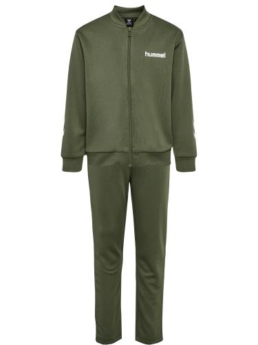 Hummel Hmltukas Tracksuit - dusty olive (Grösse: 110/116) von Hummel