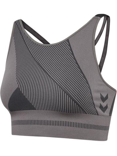 Hummel Hmlunity Seamless Bra - blackened pearl (Grösse: L) von Hummel