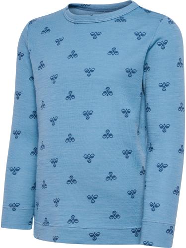 Hummel Hmlvilmo T-Shirt Ls - blue shadow (Grösse: 104) von Hummel