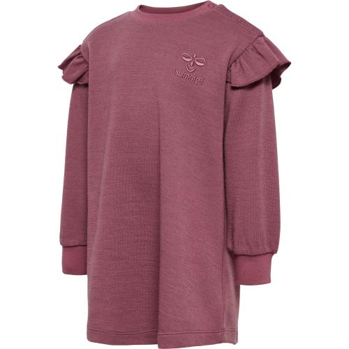 Hummel Hmlwulbato Dress LS - rose brown (Grösse: 92) von Hummel