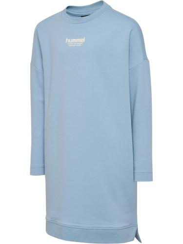 Hummel Hmlzippi Dress L/S - ashley blue (Grösse: 110) von Hummel