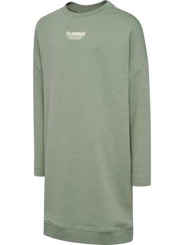 Hummel Hmlzippi Dress L/S - lily pad (Grösse: 122) von Hummel