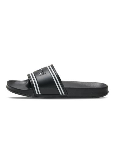 Hummel Pool Slide Retro - black/white (Grösse: 37) von Hummel