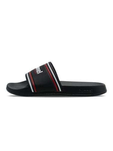 Hummel Pool Slide Rt - black/white/red (Grösse: 44) von Hummel